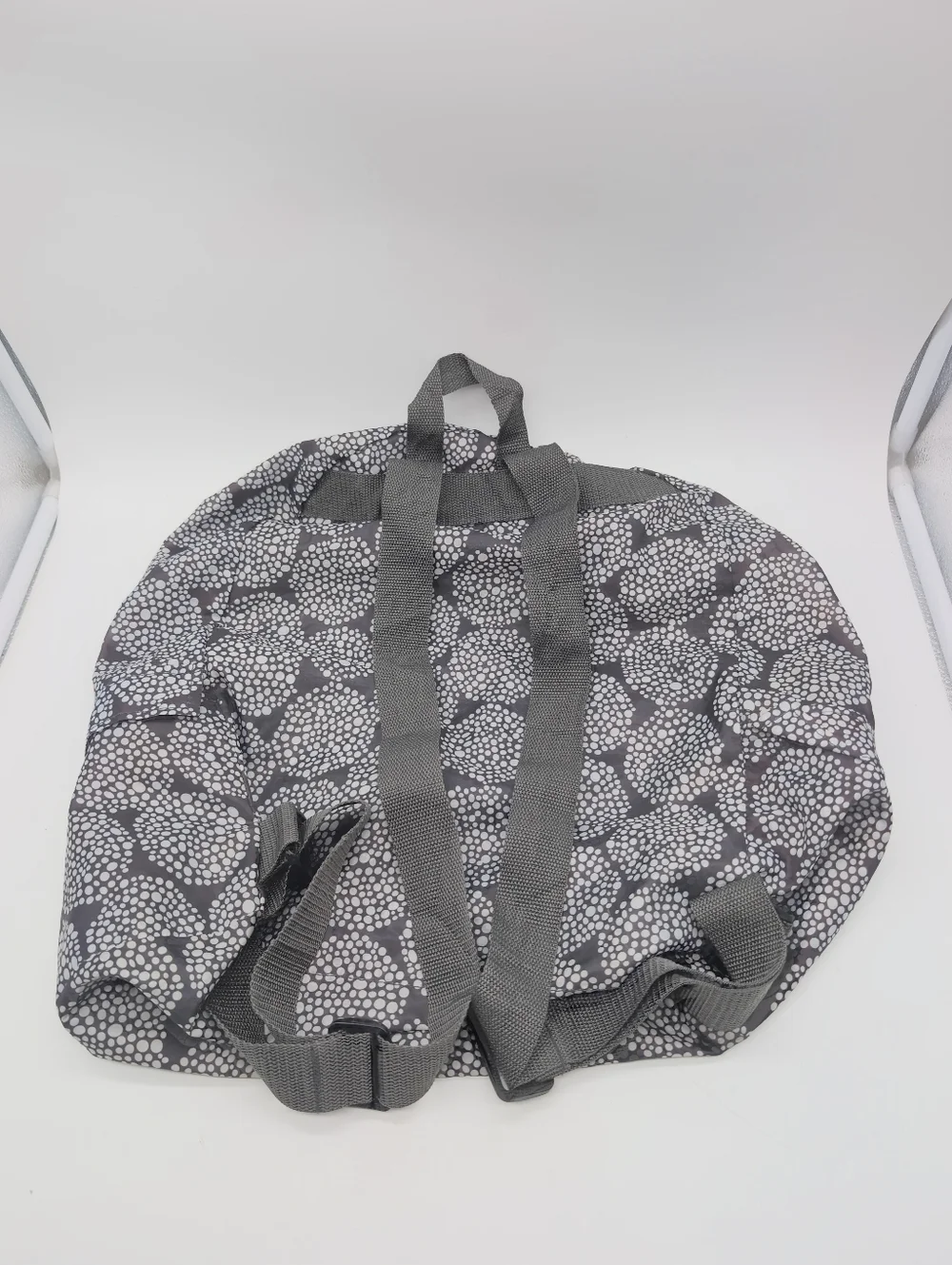 American Tourister Protege Black And White Patterned Women's Backpack 17x16